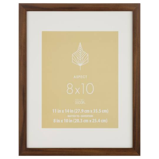 8 Pack: Rustic 8" x 10" Frame with Mat, Aspect by Studio Décor®
